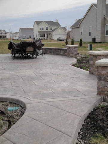 Stamped Concrete Patios Illinois Batavia Naperville St Charles Geneva Il Burbs